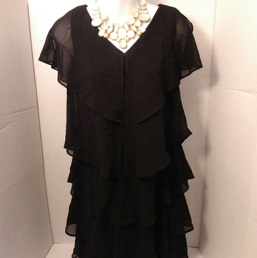 KS Petite Collection tier dress